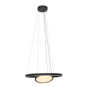 Steinhauer LED Pendelleuchte Ringlux in Schwarz 2x 33W 6600lm