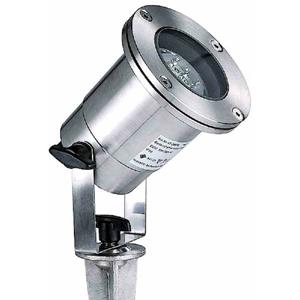 TS Electronic Germany Tuinspot met spies GU10 PAR16 RVS IP68 waterdicht 6m snoer