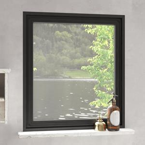Vidaxl Magnet-insektenschutz Für Fenster Anthrazit 130x150 Cm