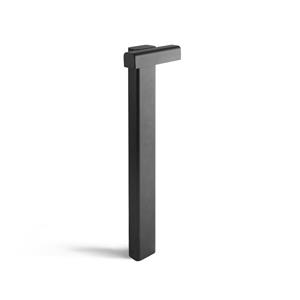 FARO BARCELONA Balic LED sokkellamp, zwart, aluminium, hoogte 58 cm