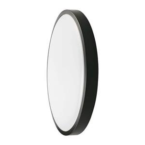 v-tac Runde LED-Kuppelleuchten - Schwarz - 295mm - IP44 - 24W - 2400 Lumen - 6500K