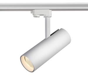 Tronix LED railspot 3 fase 32W 4000K 24 graden stralingshoek dimbaar aluminium wit AC 220-240V
