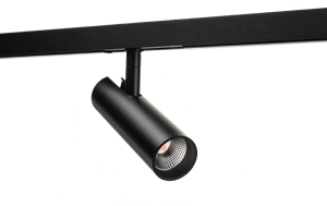 SG Lighting SG Zip Tube Micro LED Railspot zwart 7W 310 lumen 3000K dimbaar inclusief adapter
