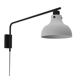 EGLO Matlock Wandlamp - E27 - 25 cm - Grijs|Zwart - Staal