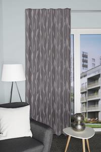 HOME WOHNIDEEN Vorhang "NOCHE", (1 St.), Kombibandschal jacquardgemustert
