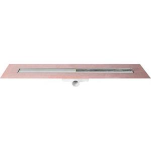 Easy Drain Solid TAF douchegoot - 90cm - omkeerbaar rooster - waterdicht doek - RVS EDSOLTAF-900