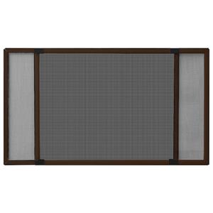 vidaXL Raamhor uitschuifbaar (75-143)x50 cm bruin