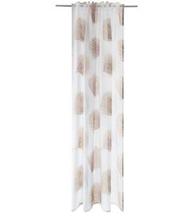 HOMING Gardine "Garvin", (1 St.), transparent, floral, Blumen, Wohnzimmer, Schlafzimmer