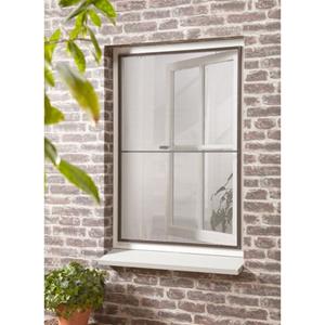CanDo Raamhor Standaard - Voorzethor - Antraciet Profiel - Grijs Gaas - 100x120cm