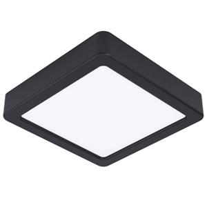 EGLO LED-Anbaupanel Fueva 5 IP20 830 schwarz 16x16cm