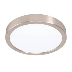 EGLO LED Deckenleuchte Fueva in Chrom-matt und Weiß 17W 2000lm 210mm rund
