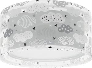 Dalber Wolken plafondlamp Clouds grijs 41416E