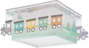 Dalber Kinderzimmer Deckenleuchte The Night Train in Mint E27 2-flammig