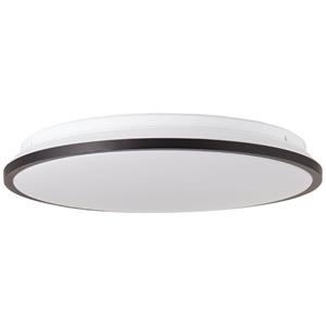 Brilliant Heida LED Deckenleuchte 39cm schwarz, Metall/Kunststoff, 1x 24 W LED integriert, (Lichtstrom: 2500lm, Lichtfarbe: 3000-6500K)