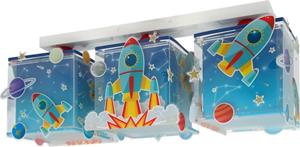 Dalber Plafondlampje Rocket blauw met wit 63353