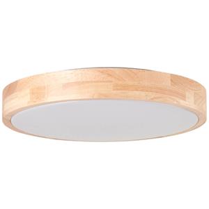 Brilliant Moreen LED Deckenleuchte 34cm holz, Holz/Kunststoff/Metall, 1x 14 W LED integriert, (Lichtstrom: 1300lm, Lichtfarbe: 3000-4500K)