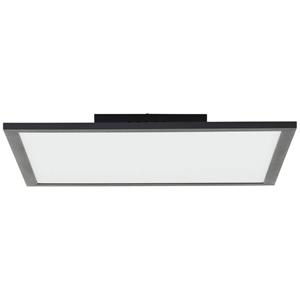 Brilliant Jacinda LED Deckenaufbau-Paneel 40x40cm sand schwarz, Metall/Kunststoff, 1x 26 W LED integriert, (Lichtstrom: 2300lm, Lichtfarbe: 2700-6500K)