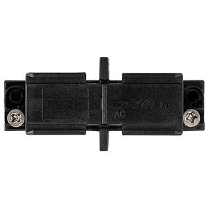 SG Lighting SG Shopline spanningsrail 3-fase Connector Geïsoleerd Zwart