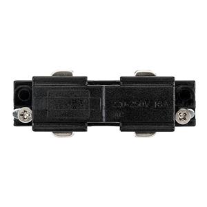 SG Lighting SG Shopline spanningsrail 3-fase Mini Connector Zwart 230V