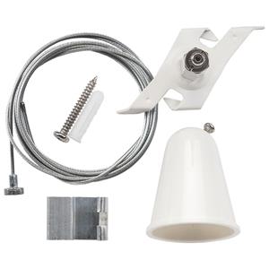 SG Lighting SG Shopline spanningsrail Pendelkit 1.5M Wit