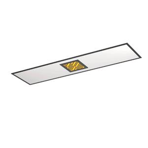 EGLO LED Deckenleuchte Bordonara in Schwarz und Weiß Tunable White 35W 5400lm 1195mm