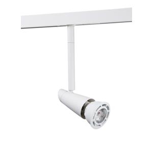 SG Lighting SG Zip Railspot 120mm 230V mat wit 6W LED GU10 2700K 3024