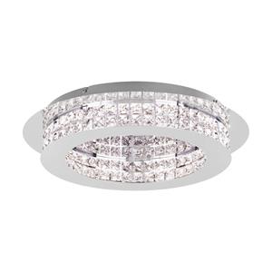 Eglo Stars of Light Kristallen plafondlamp Principe 50 50cm metaalgrijs 39401
