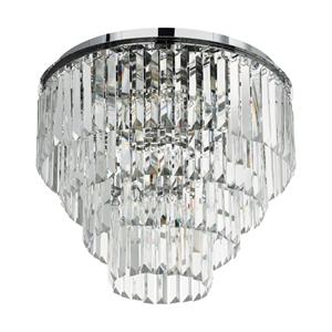 Eglo Stars of Light Basic plafondlamp met kristal Agrigento Ø 50cm 39569
