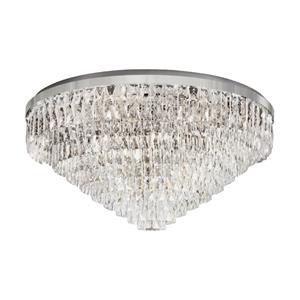 Eglo Stars of Light Plafond kroonluchter Valparaiso 1 chroom Ø 98cm 39493