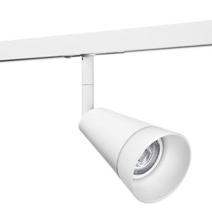 SG Lighting SG Zip Glas Railspot 230V mat wit 6W LED GU10 2700K 3006