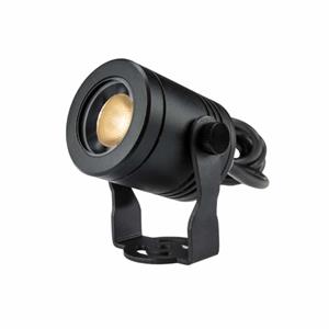 Tronix GTuinSpot zwart 24V 40° 2,5W 2300K 179 lumen niet dimbaar mooi zacht licht LET OP 24V.