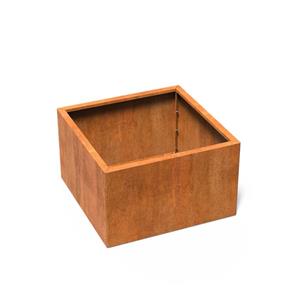 Tuinvoordeel Carrez Connect cortenstaal 100 x 100 x h. 60 cm plantenbak