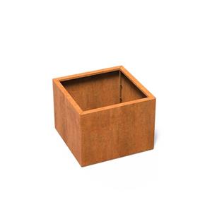 Tuinvoordeel Carrez Connect cortenstaal 80 x 80 x h. 60 cm plantenbak