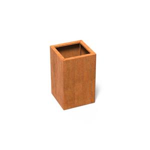 Tuinvoordeel Carrez Connect cortenstaal 50 x 50 x h. 80 cm plantenbak