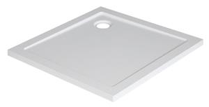 Mueller Splash luxe douchebak 90x90x4cm wit