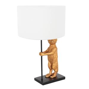 Steinhauer Schemerlamp Animaux met zand linnen kap 8225ZW