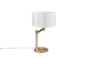 Trio international Moderne schemerlamp Cassio met witte kap 514400108