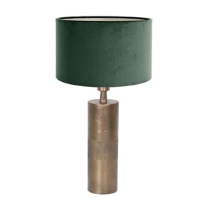 Steinhauer Chique schemerlamp Bassiste R met groene velours kap 3423BR