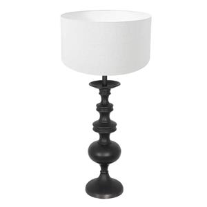 Steinhauer Klassieke schemerlamp Lyons C met witte linnen kap 3485ZW