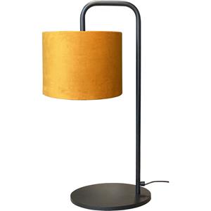 Masterlight Tafel Schemerlamp Venus met okergele lampenkap 4262-05-6580-146-20