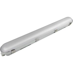 mlight 81-1334 LED-lamp voor vochtige ruimte Energielabel: D (A - G) LED 18 W Wit Grijs