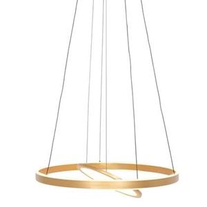 Steinhauer Hanglamp Ringlux 2 lichts Ø 60 cm mat goud