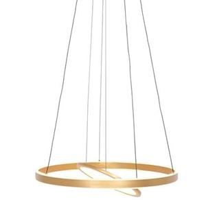 Steinhauer LED Pendelleuchte Ringlux in Gold 2x 33W 6600lm