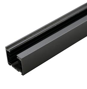 Tronix Spanningsrail zwart 1.5 meter voor railspots LED