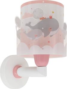 Dalber Roze wandlamp Whale 61179S