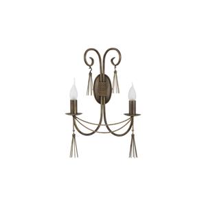 Nowodvorski Klassieke wandlamp Twist bronskleurig 2763