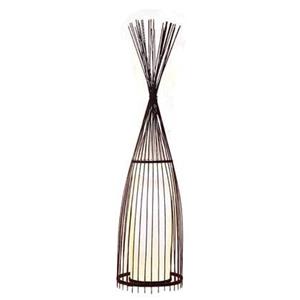 Fine Asianliving Bamboe Gevlochten Vloerlamp - James