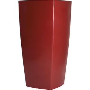 DEGARDO Plantenbak, TREVIA III, h x b x d = 1100 x 570 x 570 mm, robijnrood