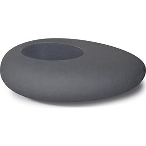 DEGARDO Pflanzbehälter, STORUS I, HxBxT 500 x 1920 x 1670 mm, granit dunkel