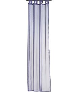 Vorhang Sambia Schlaufenschal, Gözze, Schlaufen (1 St), halbtransparent, Voile, HxB: 255x140, Voilé Uni